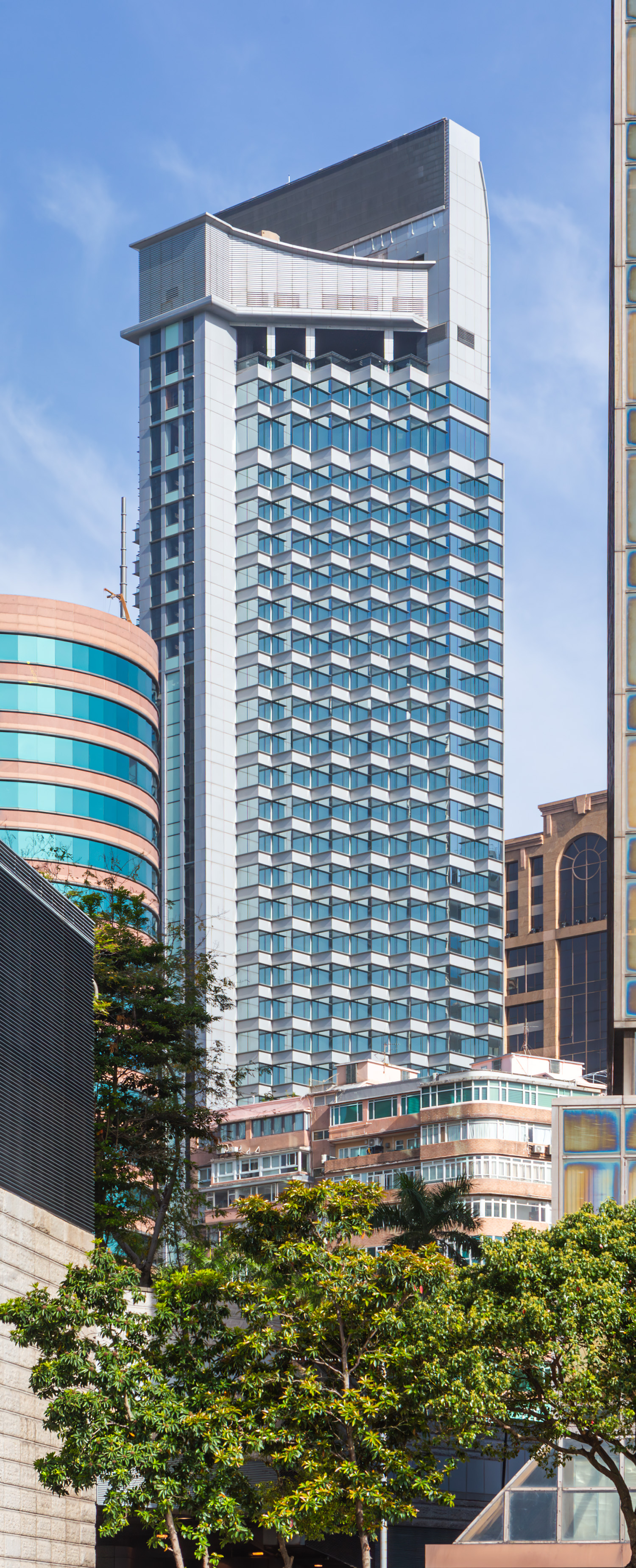 Hotel Panorama by Rhombus, Hong Kong - View from the southeast. © Mathias Beinling